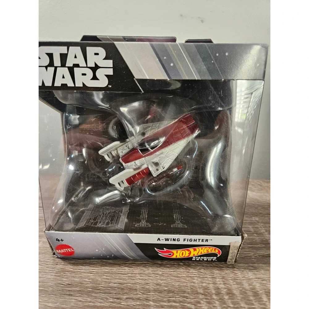 Hot Wheels Starships Select Star Wars A-Wing Fighter Die-Cast Vehicle HMH94 NEW